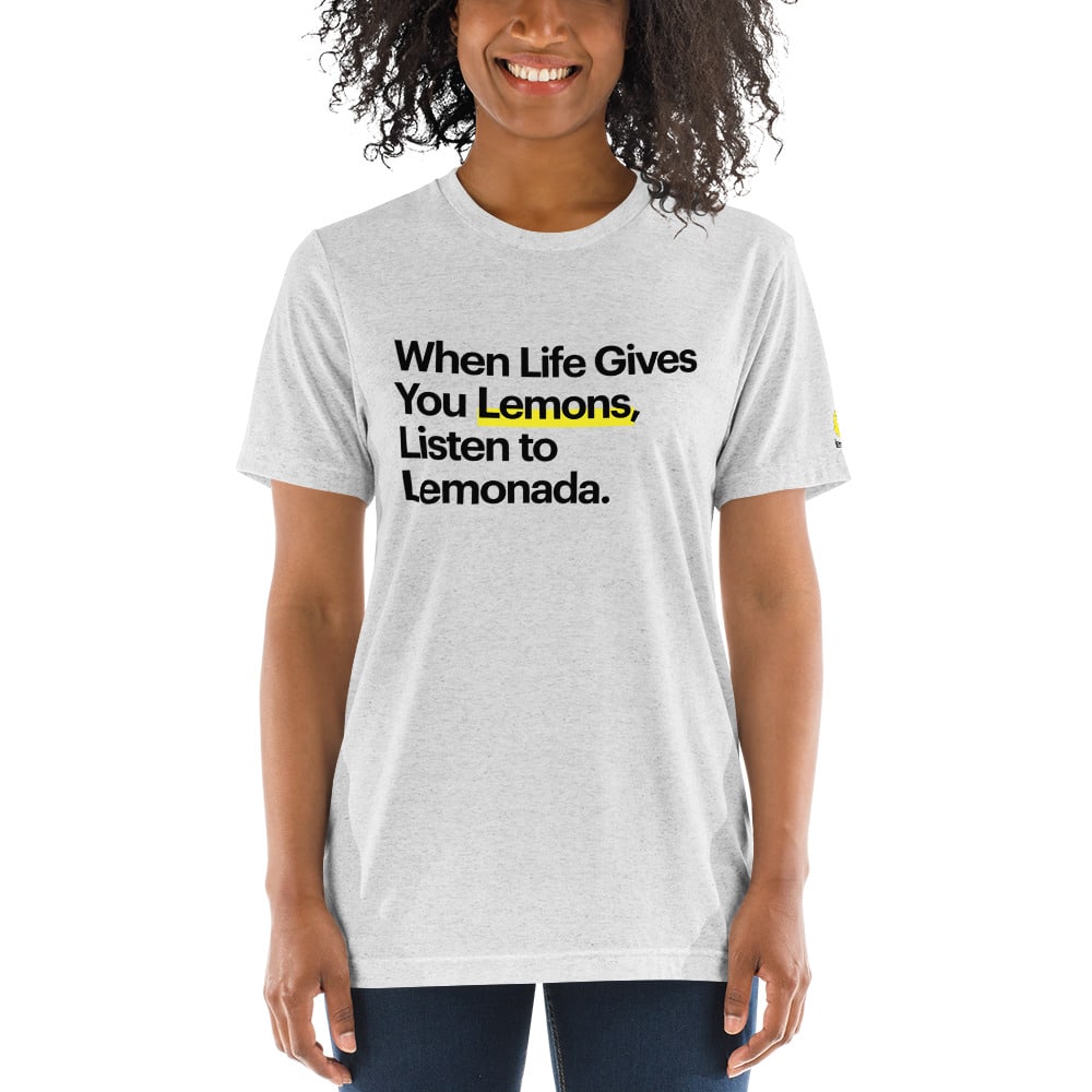 Udholdenhed Selv tak protektor When Life Gives You Lemons Short Sleeve T-Shirt | Lemonada Media
