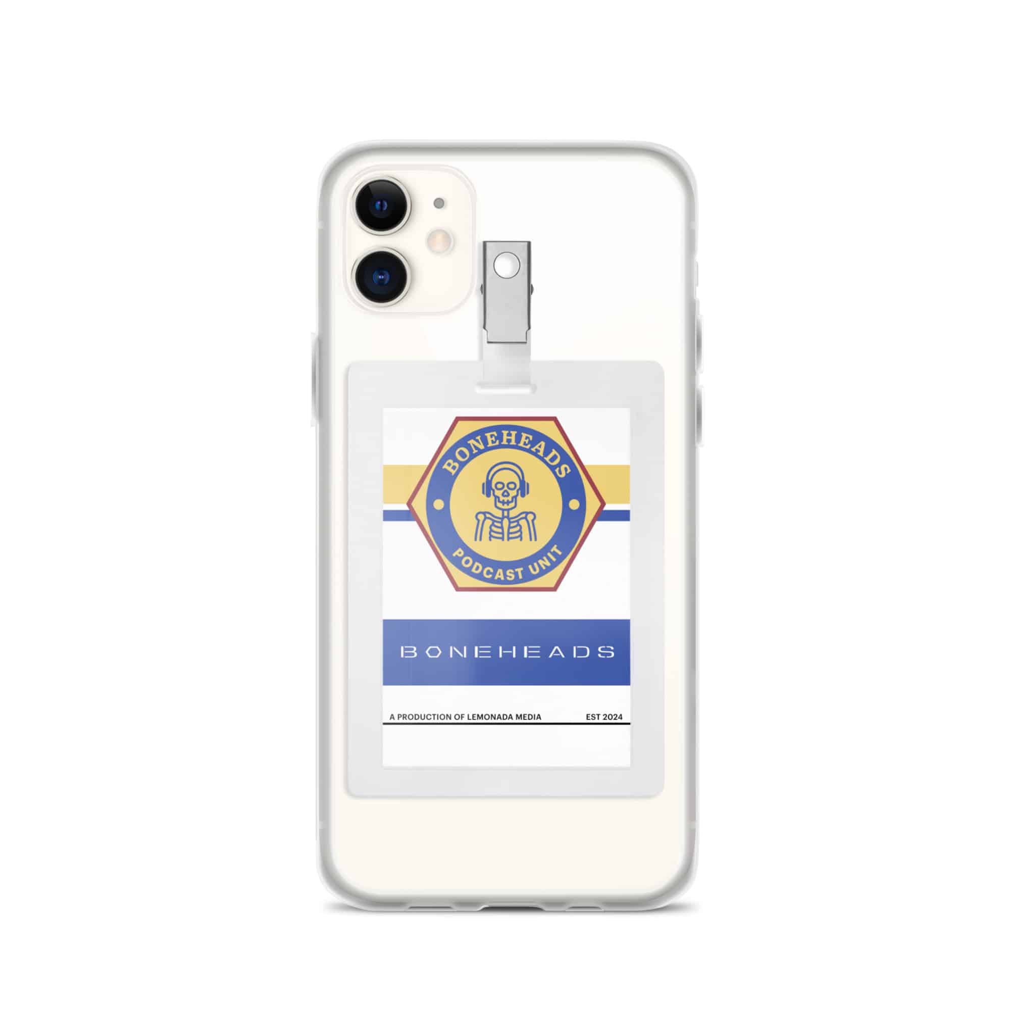 Boneheads Badge Clear Case for iPhone® - Image 6