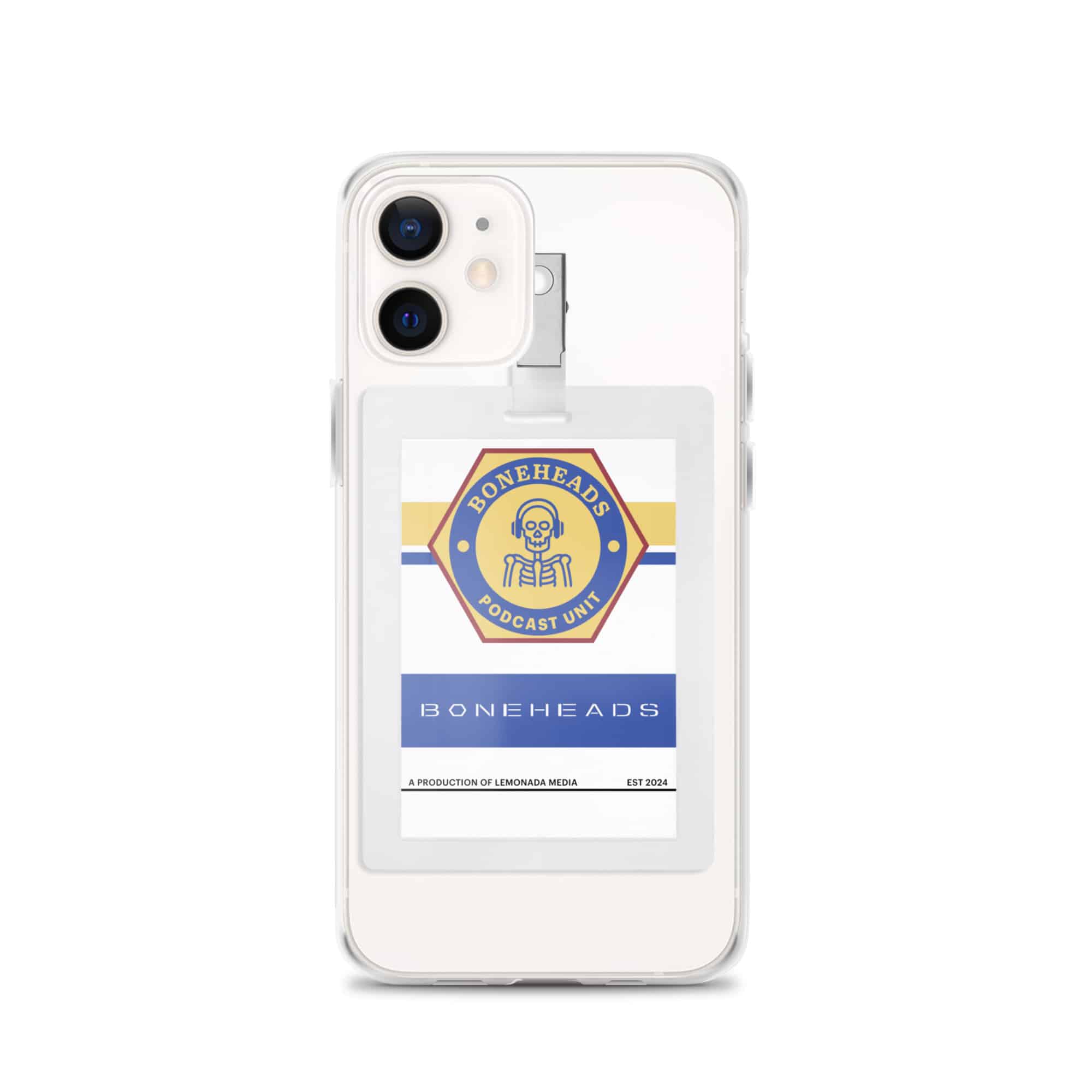 Boneheads Badge Clear Case for iPhone® - Image 14