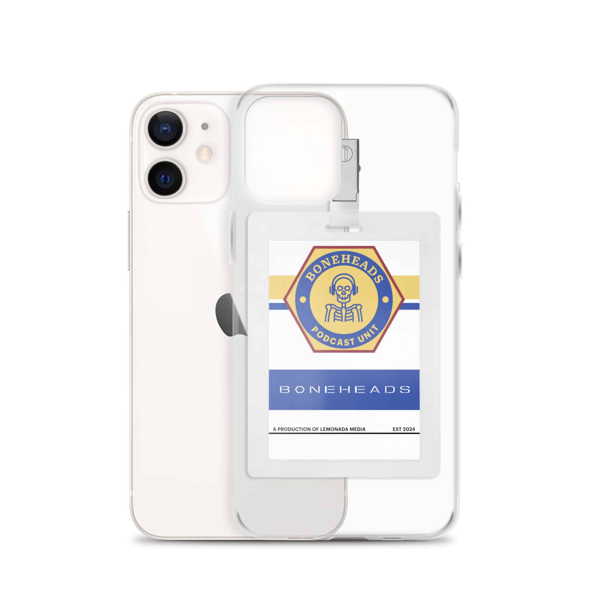 Boneheads Badge Clear Case for iPhone® - Image 15