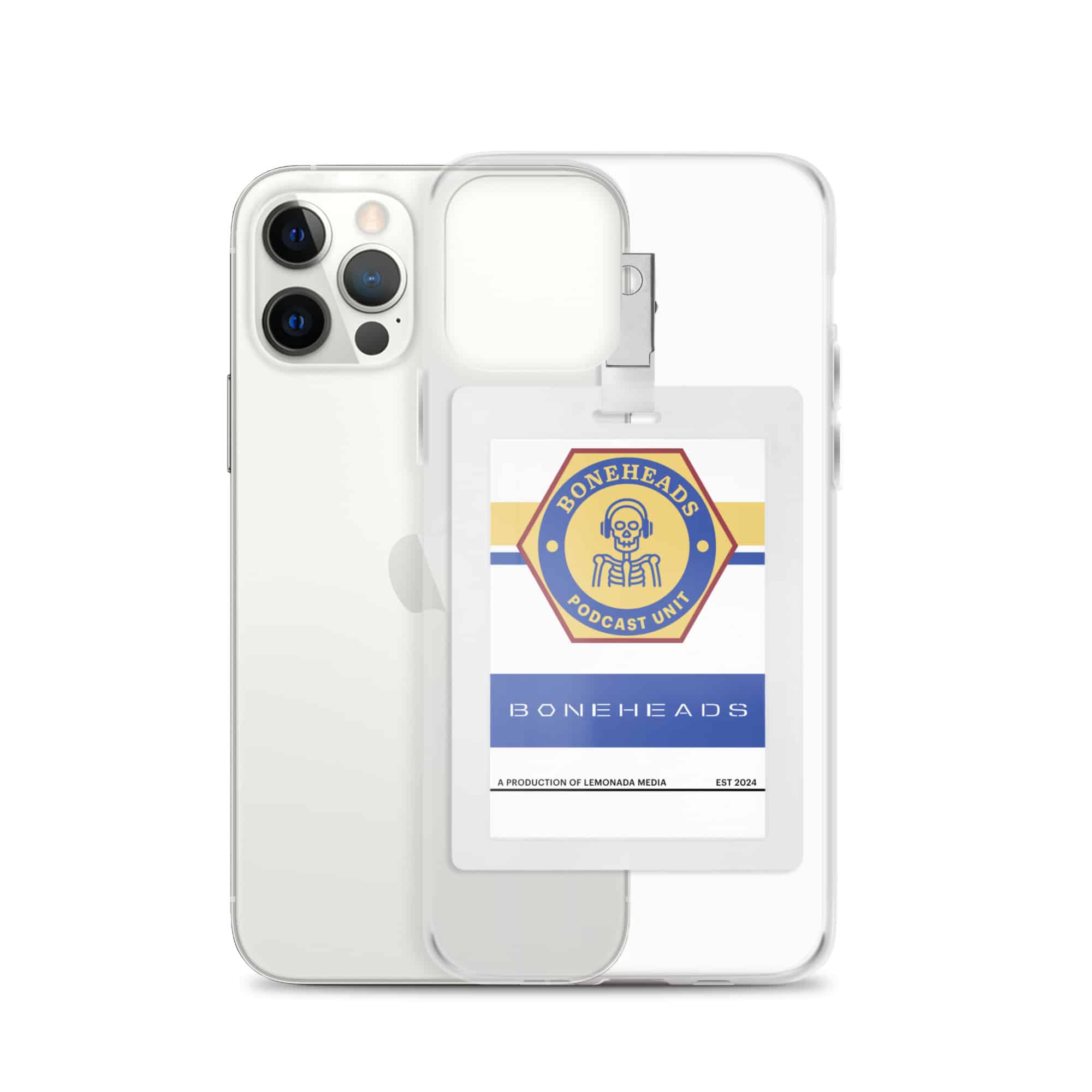 Boneheads Badge Clear Case for iPhone® - Image 13