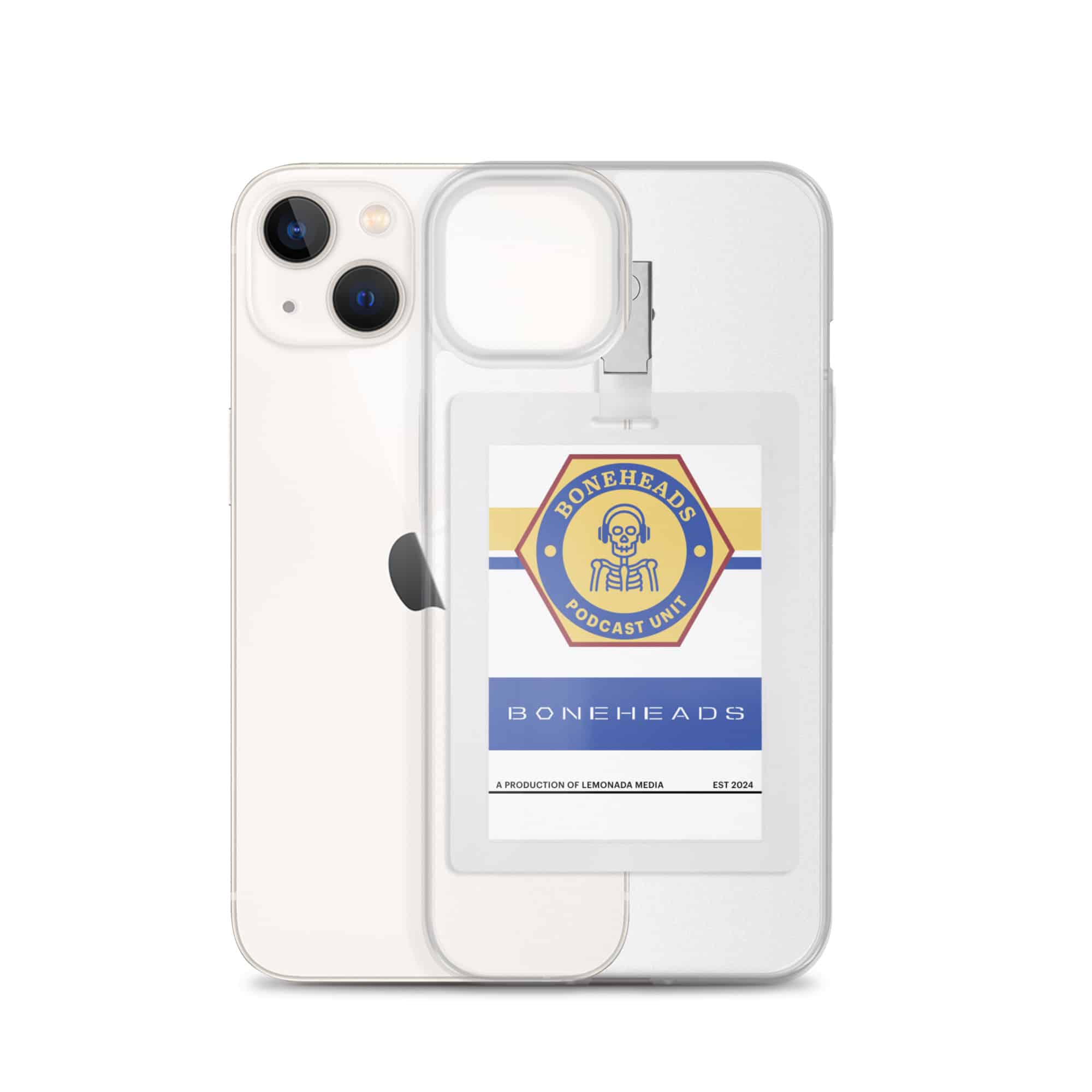 Boneheads Badge Clear Case for iPhone® - Image 23