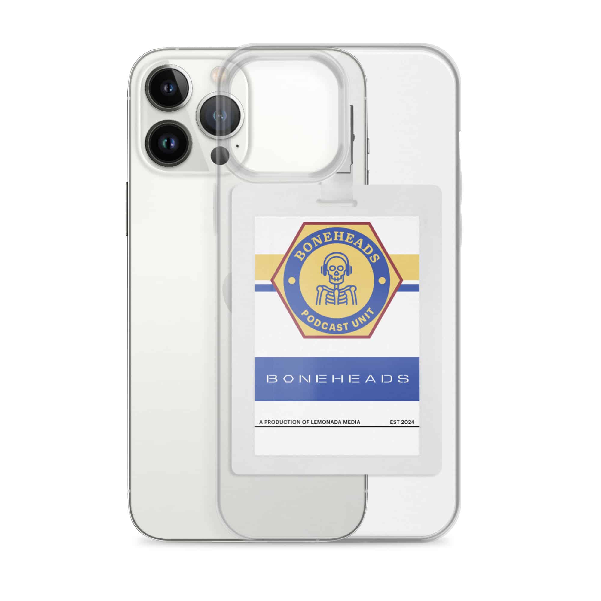 Boneheads Badge Clear Case for iPhone® - Image 19