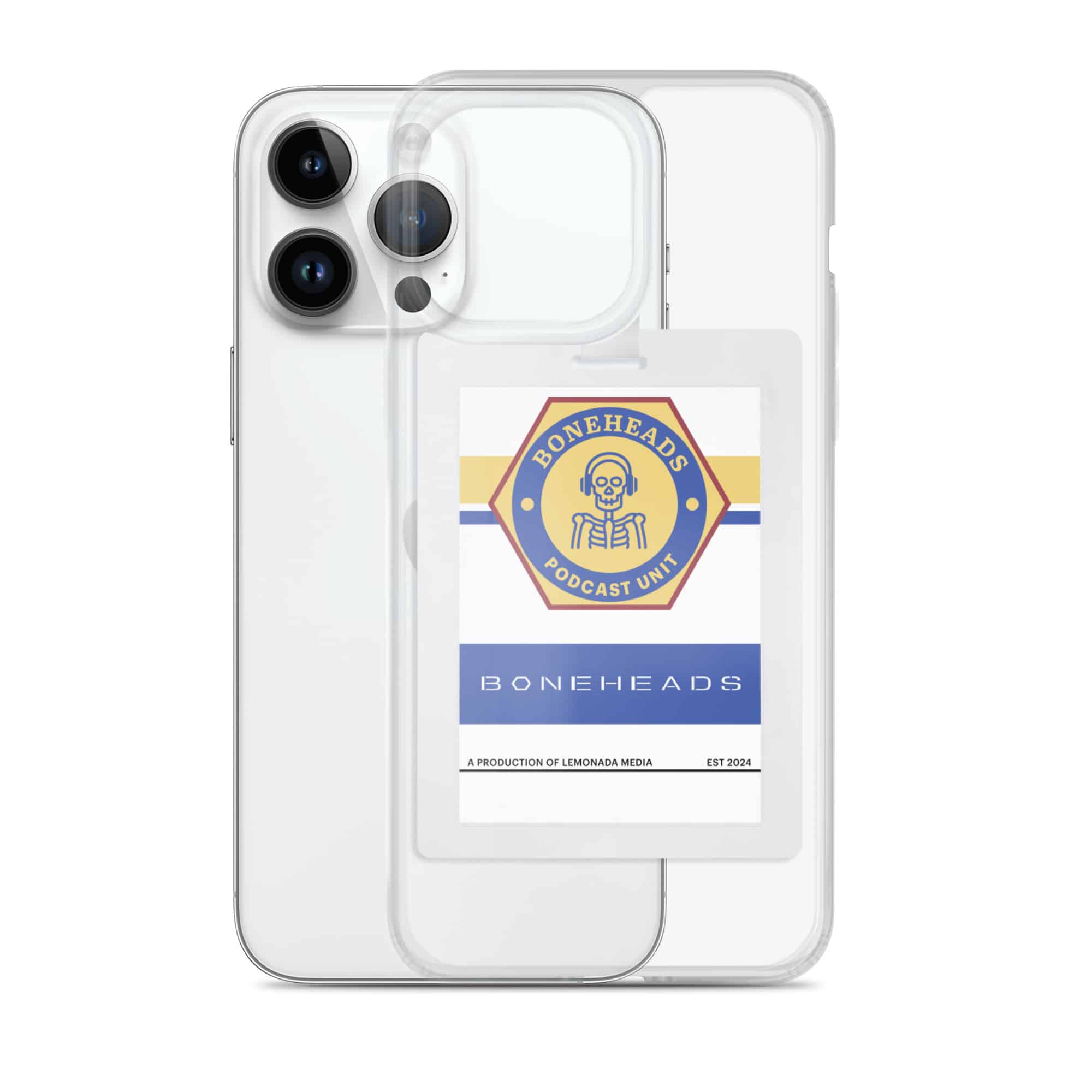 Boneheads Badge Clear Case for iPhone® - Image 27