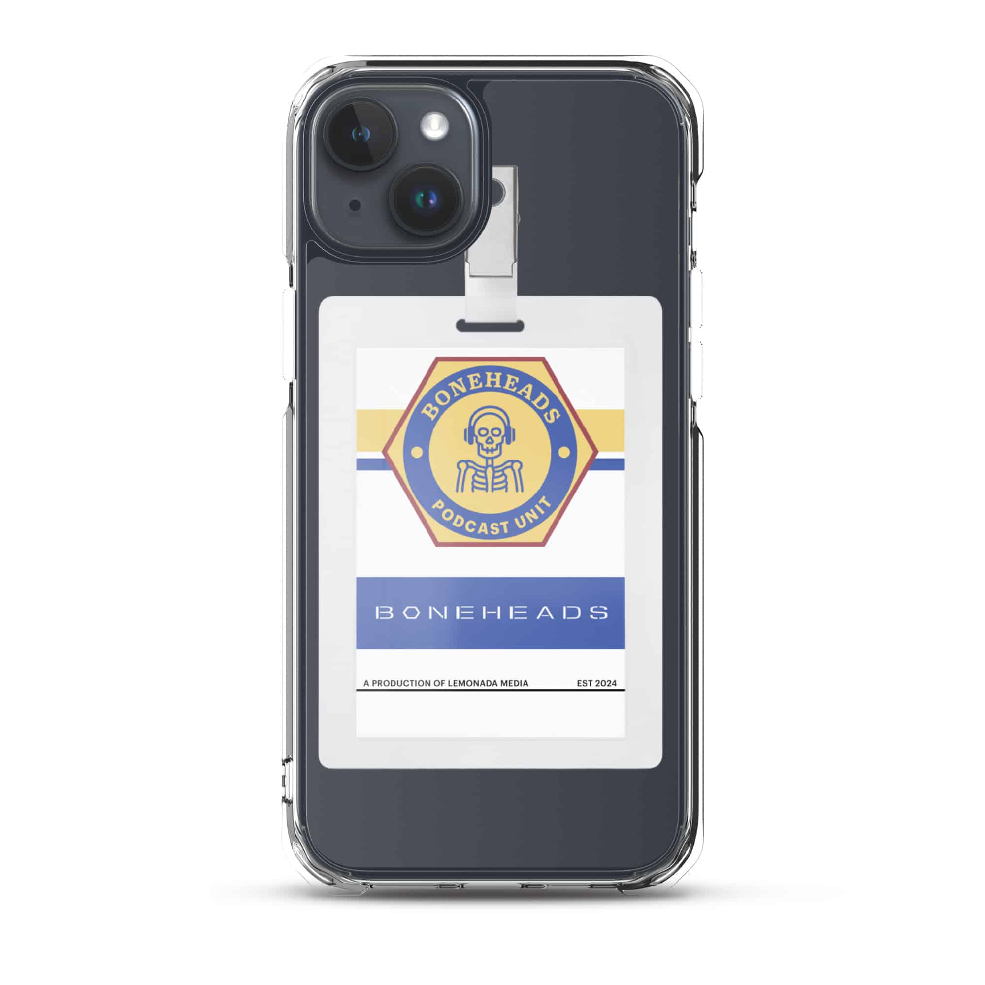 Boneheads Badge Clear Case for iPhone® - Image 32