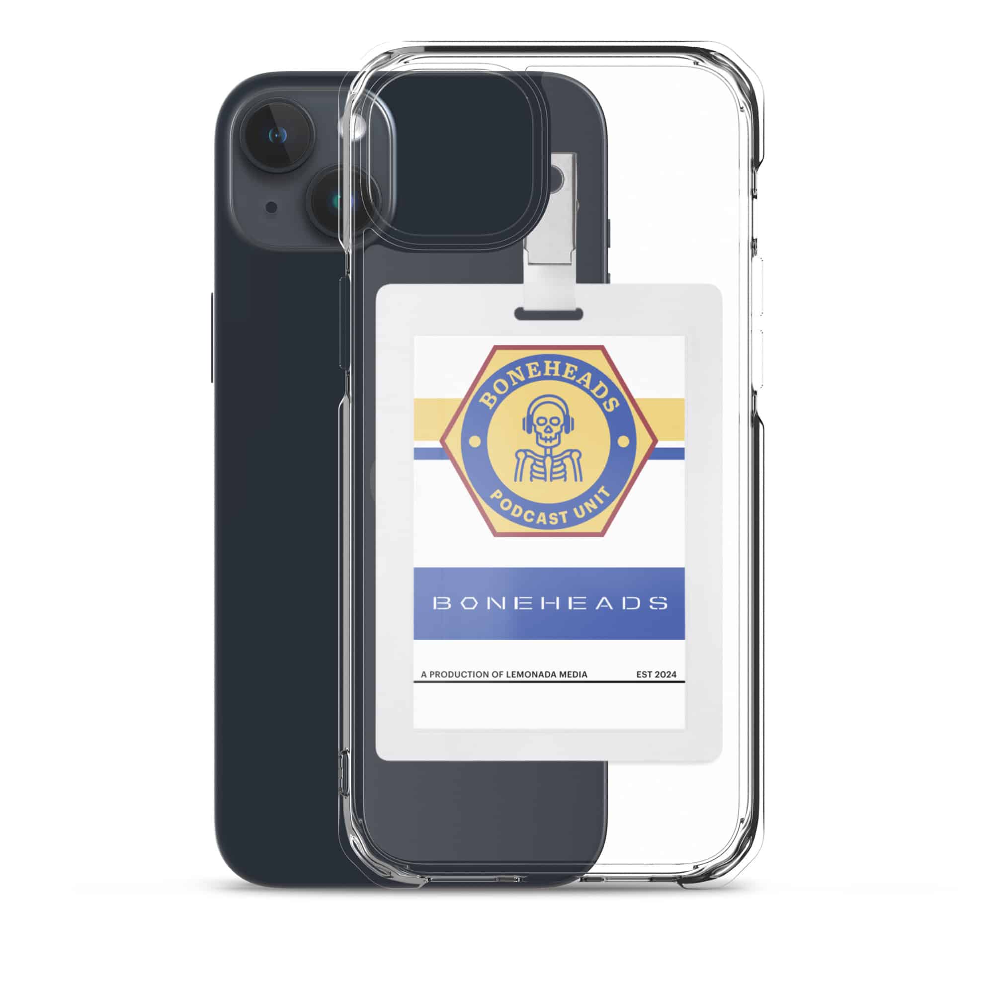 Boneheads Badge Clear Case for iPhone® - Image 33