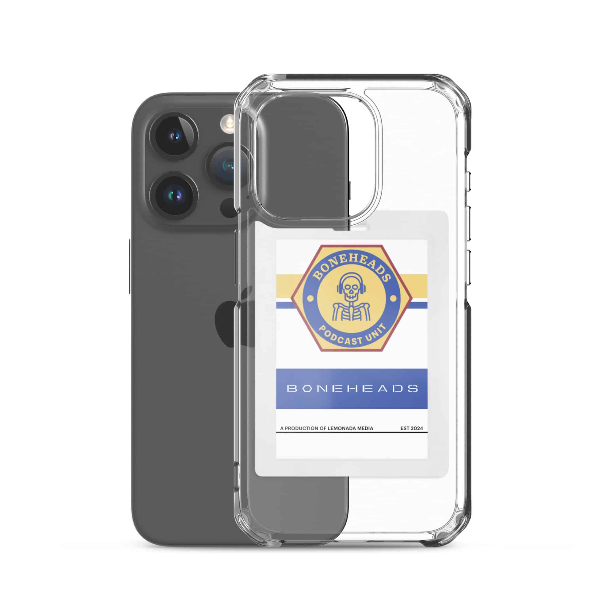Boneheads Badge Clear Case for iPhone® - Image 37