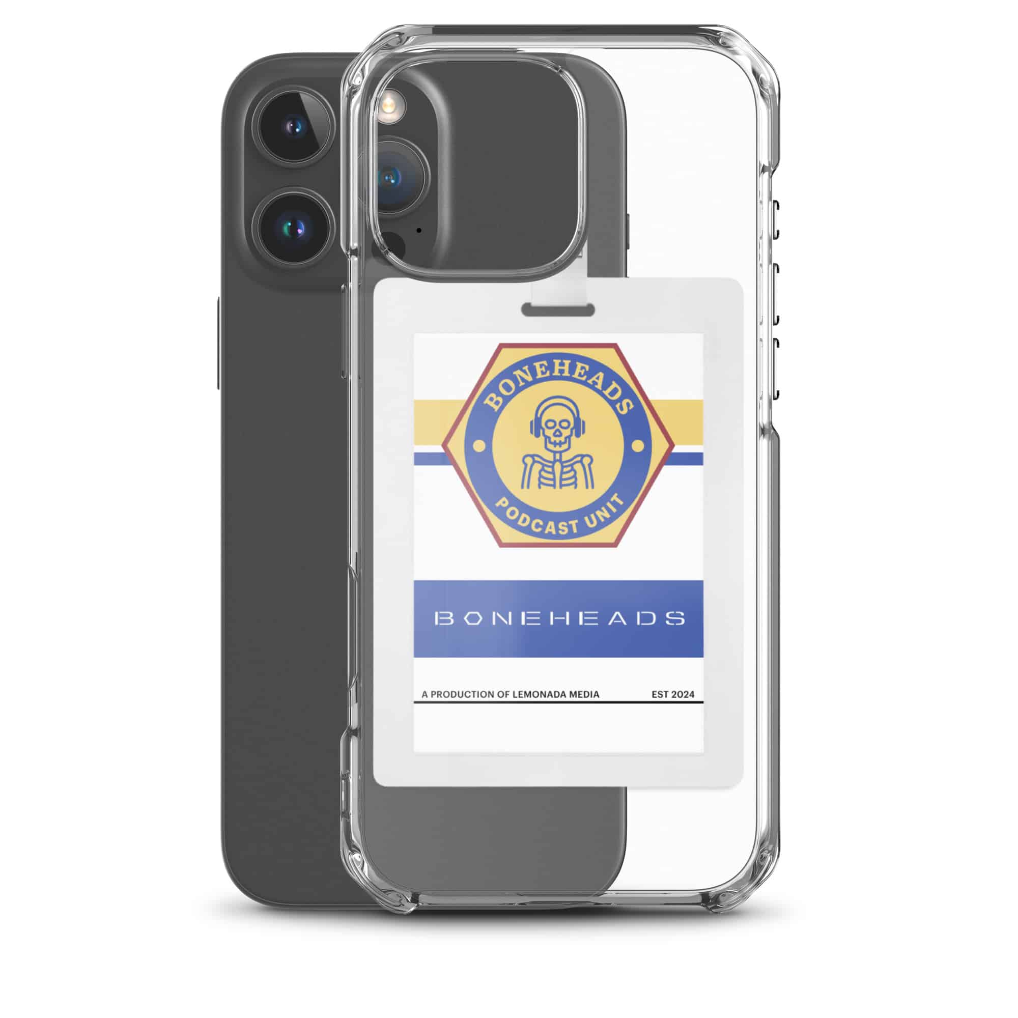 Boneheads Badge Clear Case for iPhone® - Image 42