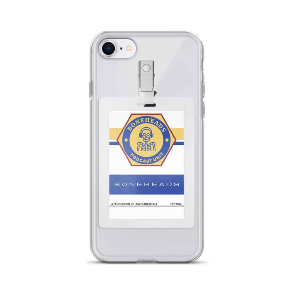 Boneheads Badge Clear Case for iPhone® - Image 47