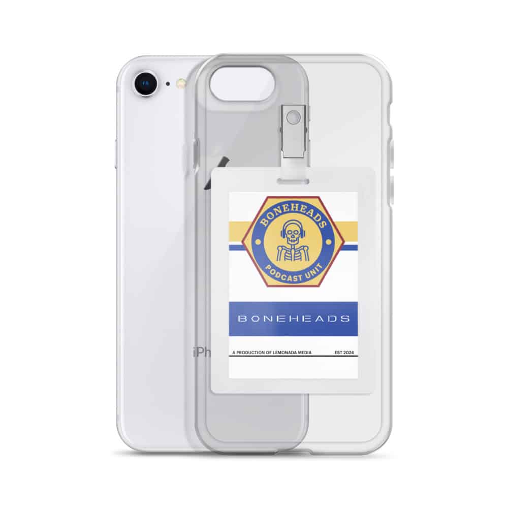 Boneheads Badge Clear Case for iPhone® - Image 48