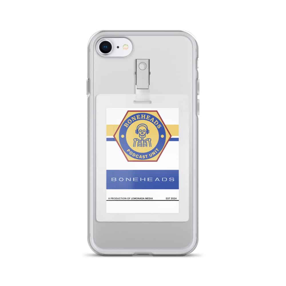 Boneheads Badge Clear Case for iPhone® - Image 49