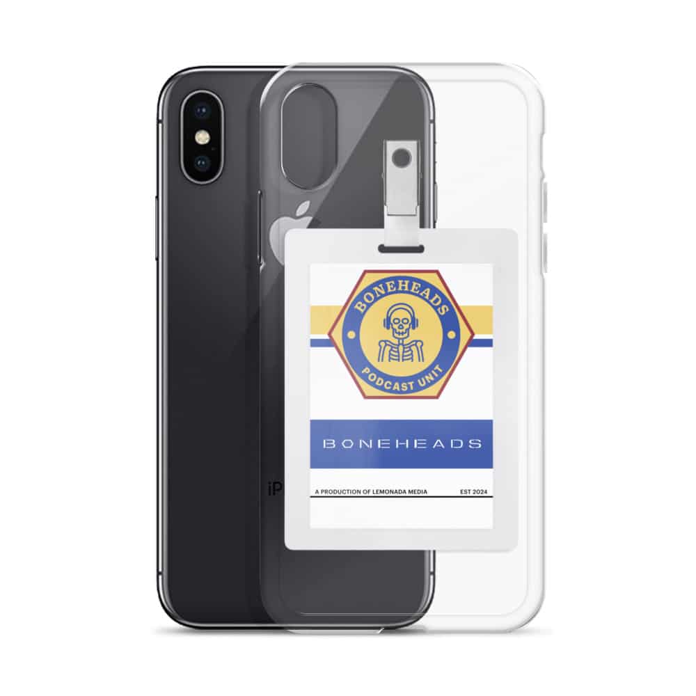 Boneheads Badge Clear Case for iPhone® - Image 52