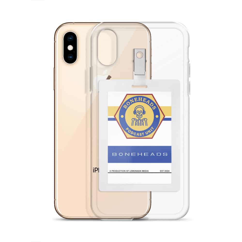 Boneheads Badge Clear Case for iPhone® - Image 54