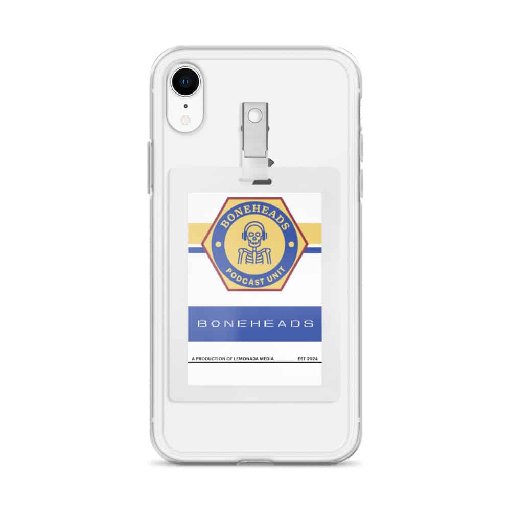 Boneheads Badge Clear Case for iPhone® - Image 57