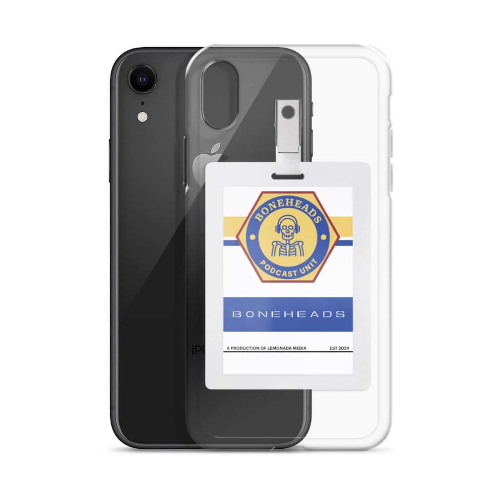 Boneheads Badge Clear Case for iPhone® - Image 56
