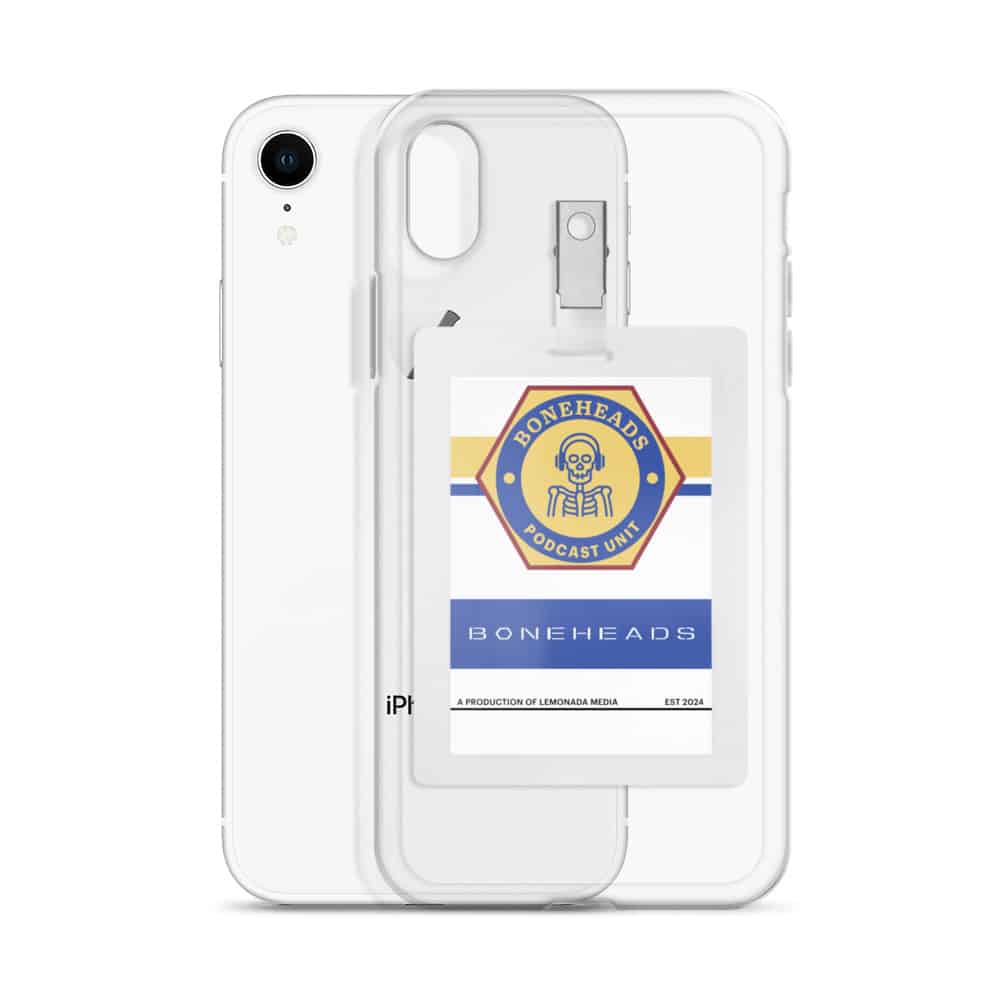 Boneheads Badge Clear Case for iPhone® - Image 58