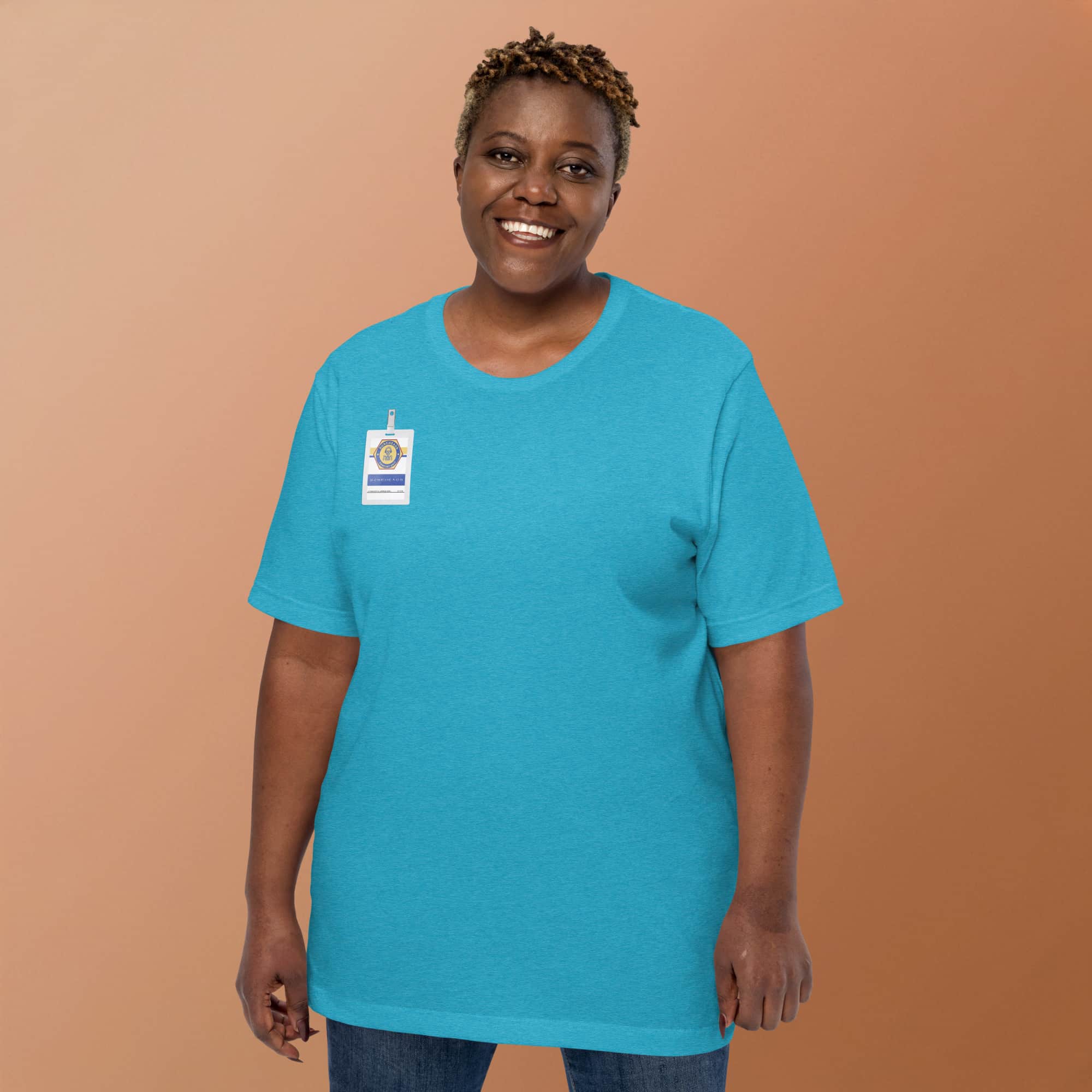 Boneheads Badge Unisex t-shirt - Image 2