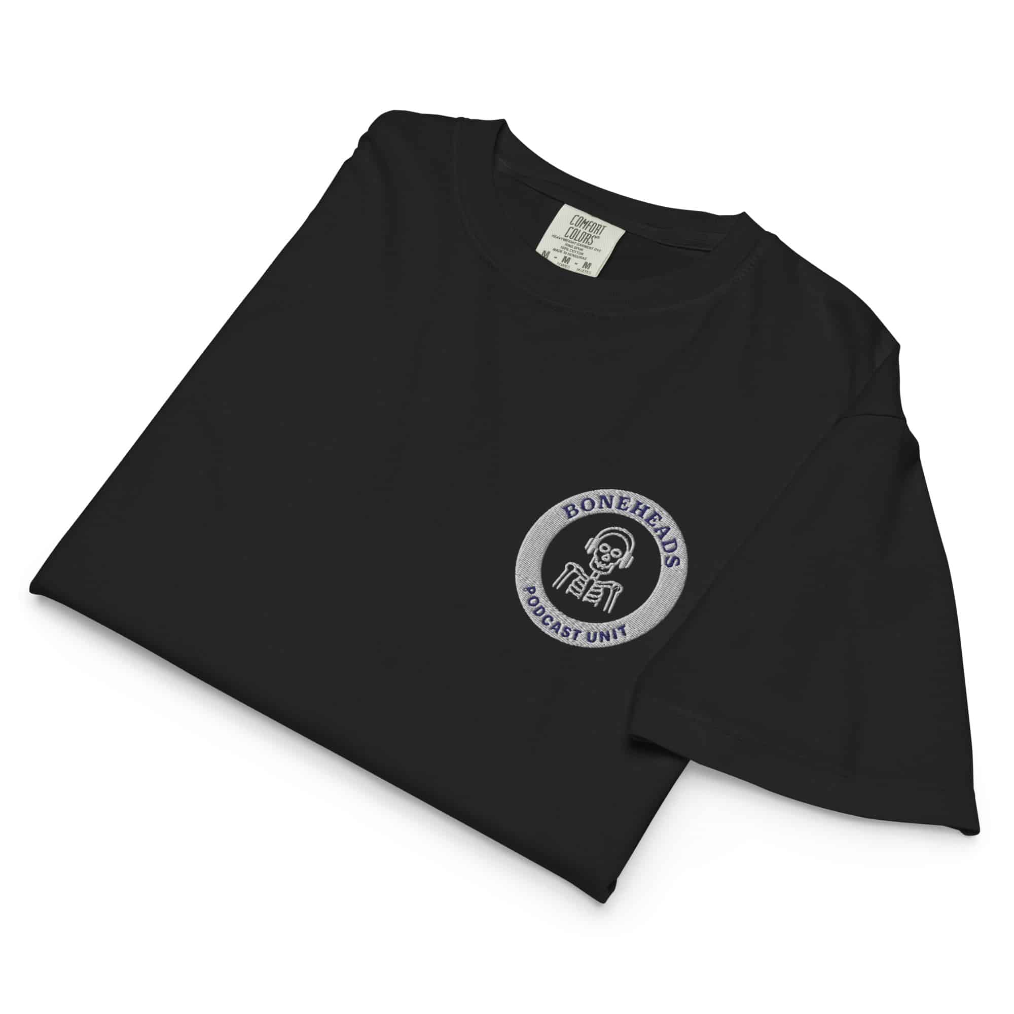 Boneheads Embroidered Badge Women’s heavyweight boxy tee - Image 3