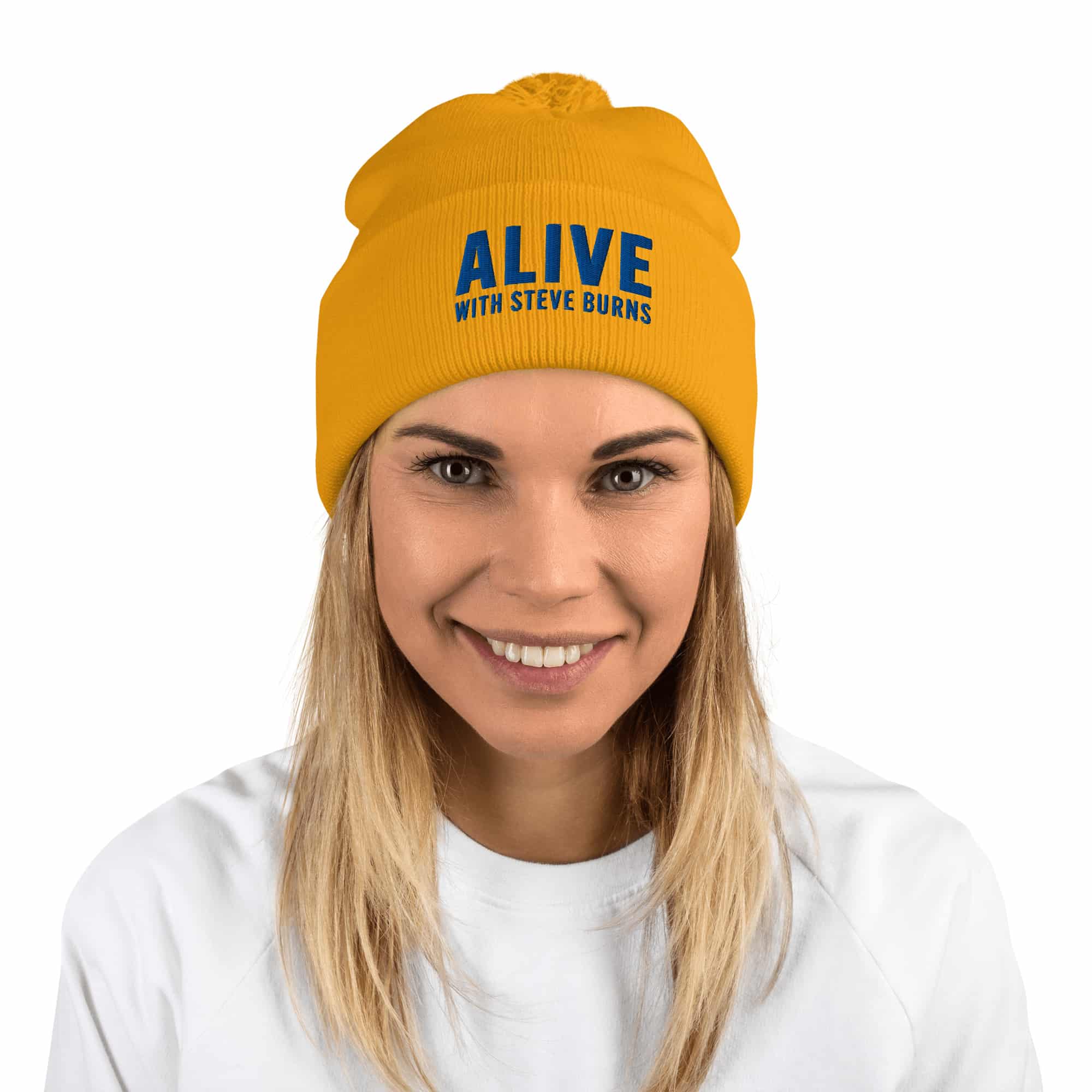 Alive with Steve Burns Pom-Pom Beanie - Image 3